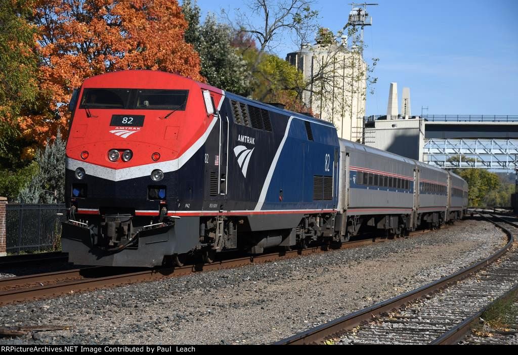 Shoving out of the station